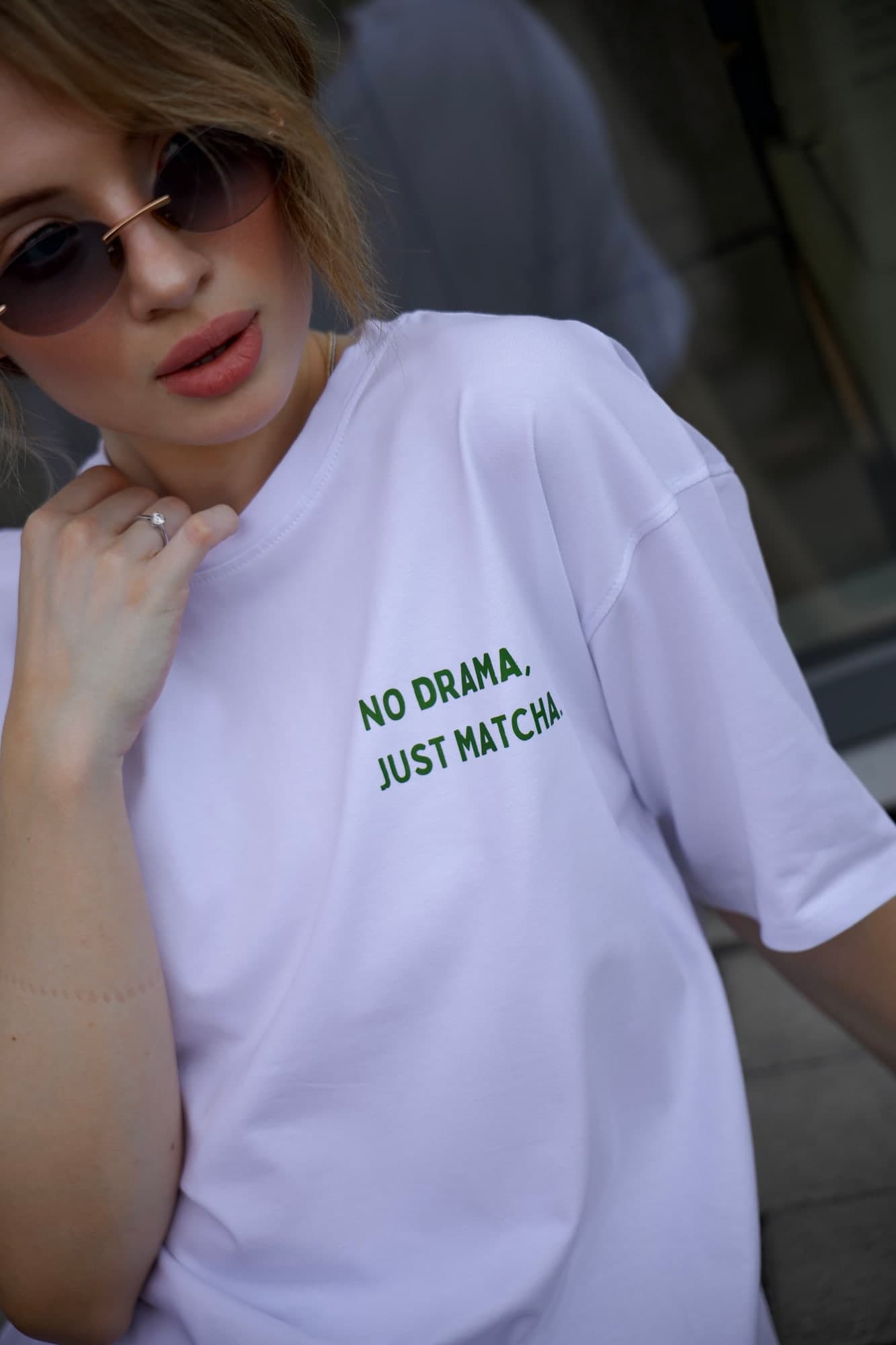 Футболка «No Drama, Just Matcha» thumbnail 4