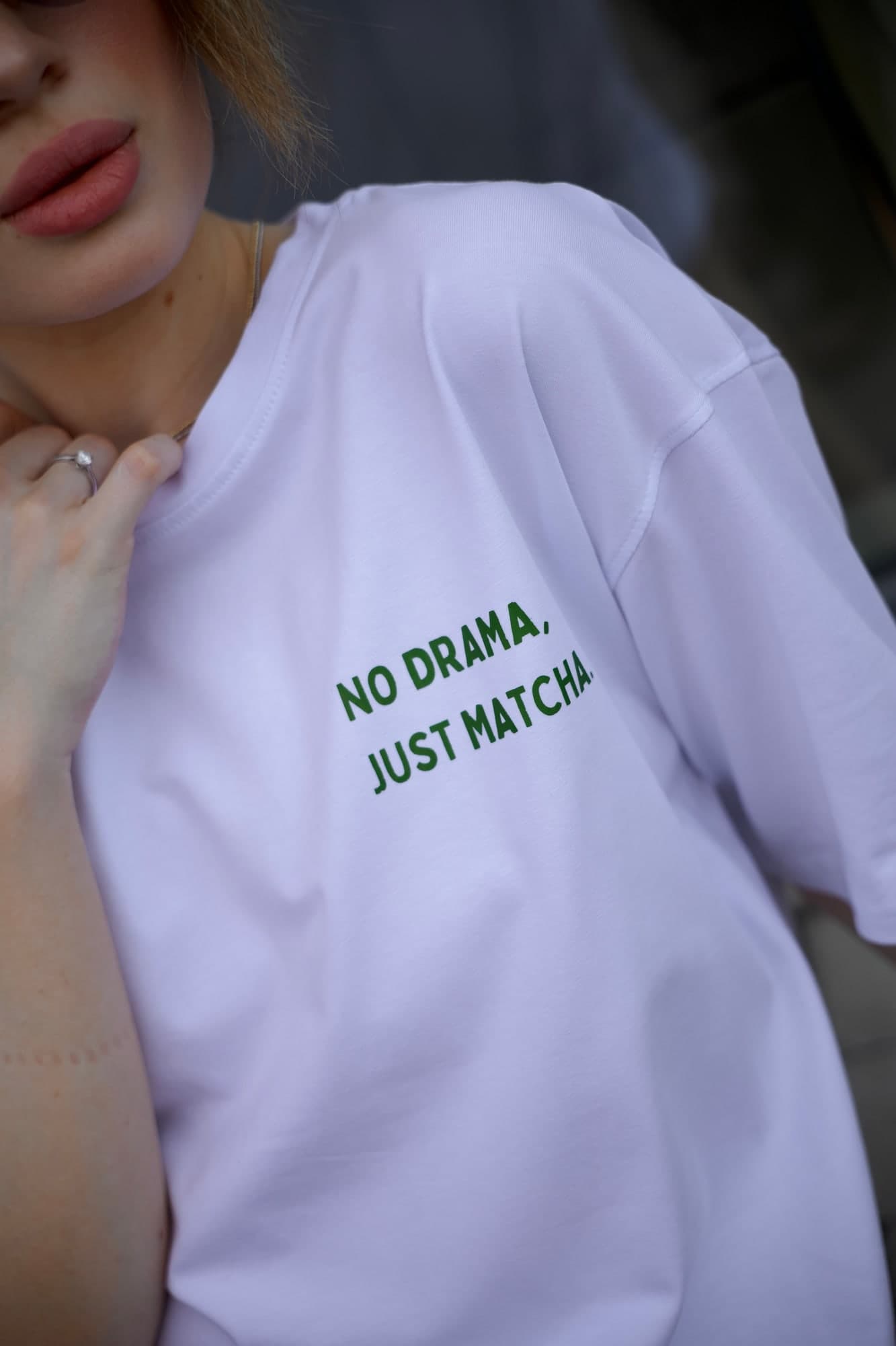 Футболка «No Drama, Just Matcha» thumbnail 5